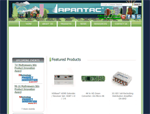 Tablet Screenshot of apantac.com